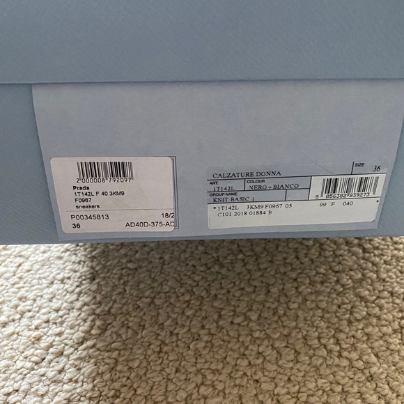 Prada High Top Sneakers! Size 36! - Picture 2 of 9